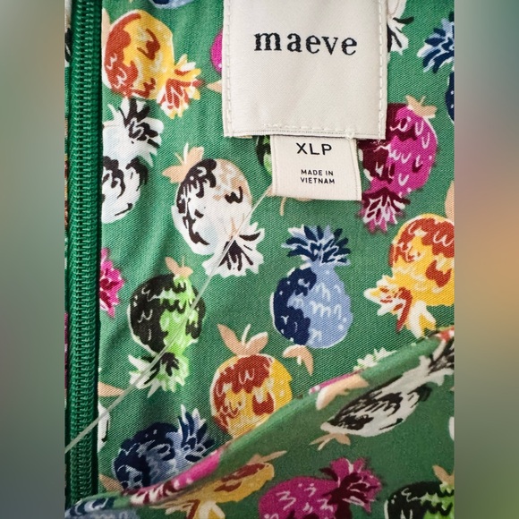 Anthropologie Maeve The Cecily Fit & Flare Sweetheart Dress, Size XLP - Picture 11 of 14